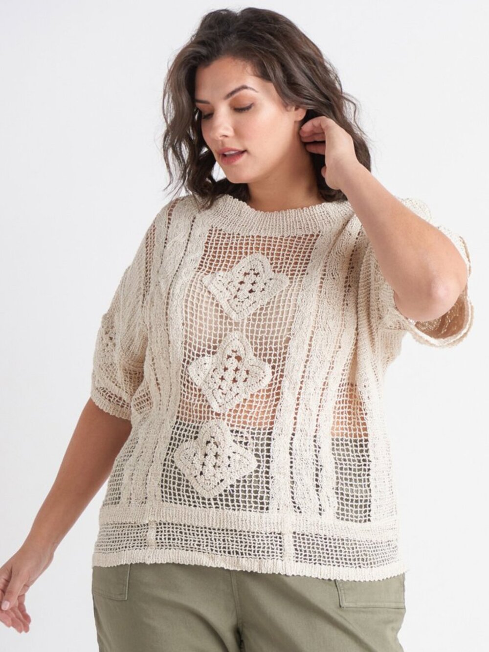 Dex Crochet top
